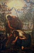 Domenico Tintoretto The Baptism of Christ oil painting picture wholesale